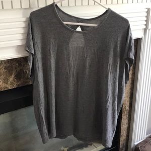 Gaiam yoga shirt gray size M
